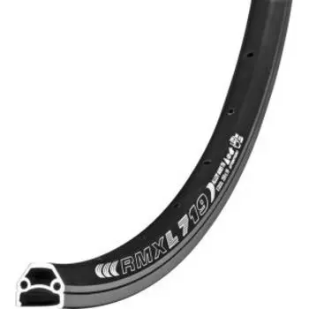 Обод велосипедный REMERX 27,5” DRAGON LINE RBX L719, 584x19, 32 спицы, двойной, черный, RD27b32e-D