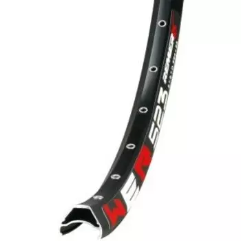 Обод велосипедный REMERX 27,5” WER 523, 584x23, 32 спицы, двойной, пистонированный, черный, RD27b32e-WER