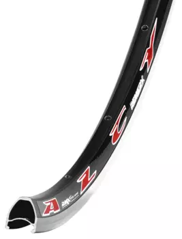 Обод велосипедный REMERX “ALCYON”, 28”(622x14), 28 спиц, 420 гр, двойной, черный, RD28b28-AL