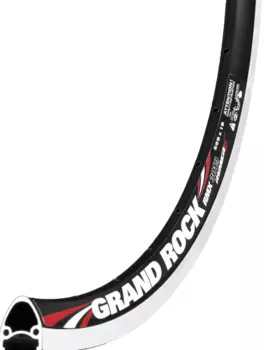 Обод велосипедный REMERX GRAND ROCK GL, 26", 559х25.4/19х28мм, 32Н, черный анодированный, 5-380229