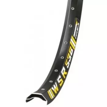 Обод велосипедный REMERX “WSR 538”, 26”, 559x38, 36 спиц, 677 гр, двойной пистонированный, черный, RD26b36e-WSR