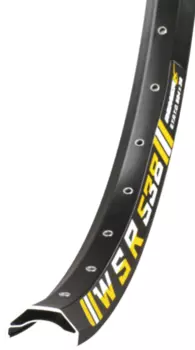 Обод велосипедный REMERX “WSR 538”, 27.5” (584x38), 32 спицы, 704 гр, двойной, пистонированный, черный, RD27.5b32e-WSR