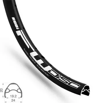 Обод велосипедный Rodi, 27,5", 584x19, FW, Disc, 36H, черный, 3042Q36PH0