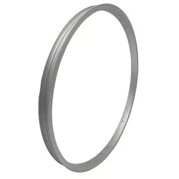 Обод велосипедный TBS, одинарный, 12x1.75, 28H, серебристый, YKL-17