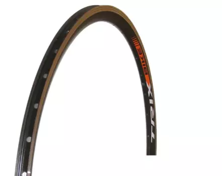 Обод велосипедный TRIX, 26", черный, пистонированный, скоростная втулка на промподшипниках, GJ-AL-023 26" black