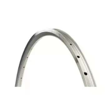 Обод велосипедный Vinca Sport 26”, 36H*14G, двойной, алюминий, серебристый, GJD 26 (36H) silver