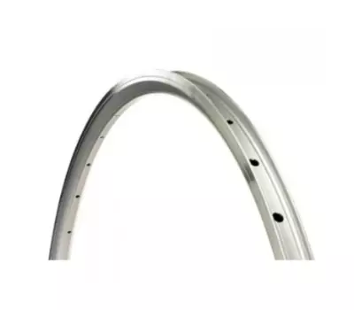 Обод велосипедный Vinca Sport 27.5”, 32H*14G, двойной, алюминий, серебристый, GJD 27,5 (32H) silver