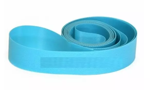 Ободная лента HOGGER 700C" x 18мм, F/V, нейлоновая, бирюзовая, FLP-HG712318TR