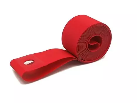 Ободная лента TBS, нейлон, D16"xW25xT0.5xL965мм, красная