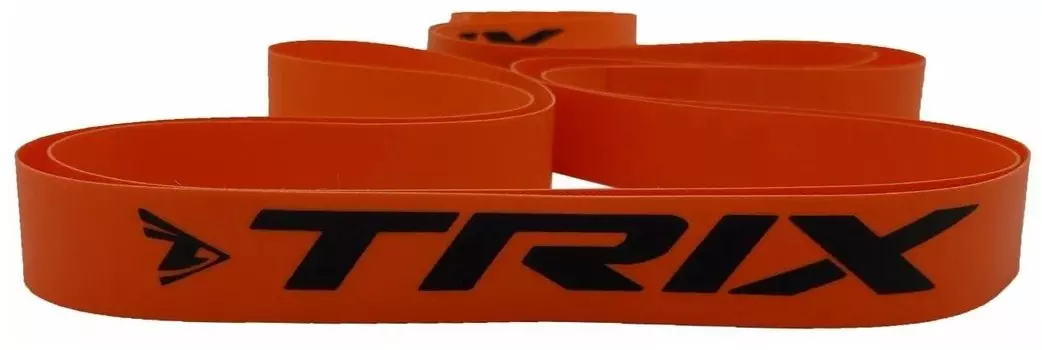 Ободная лента TRIX 700C" x 16мм, F/V, нейлоновая, оранжевая, FLP-TX712316OR