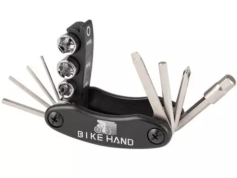Мультитул BIKE HAND YC-279-DN, шестигранники 2/2.5/3/4/5/6/8 мм, YC-279-DN