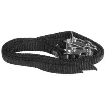Ремни для туклипсов M-Wave, нейлон, 42 см, пара, черный, 5-313137