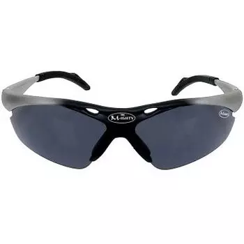 Очки MIGHTY, солнцезащитные, голубые/прозразные/желтые/красные сменные линзы, чехол, 5-710009