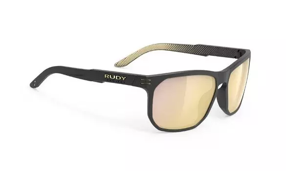Очки Rudy Project SOUNDRISE Black Matte - Multilaser Gold, SP135706-0003