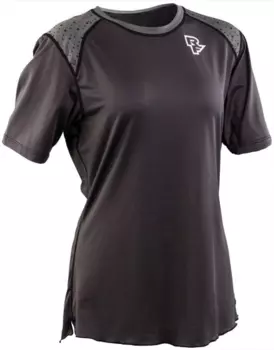 Велоджерси женская Race Face Indiana Womens SS Jersey Black 2019