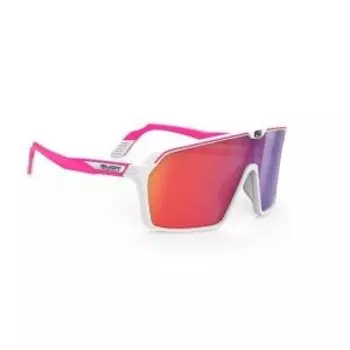 Очки Rudy Project SPINSHIELD White/Pink Fluo Matt - Multilaser Red, SP723858-0004