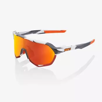 Очки спортивные 100% S2 Soft Tact Grey Camo / Hiper Red Multilayer Mirror Lens, 60006-00008