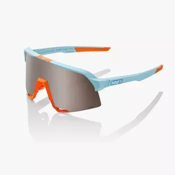 Очки спортивные 100% S3 Soft Tact Two Tone / Hiper Silver Mirror Lens, 60005-00003