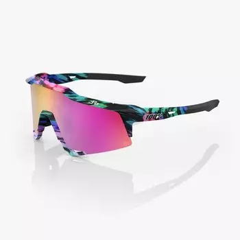 Очки спортивные 100% Speedcraft Peter Sagan Le Soft Tact Tie Dye / Purple, 60007-00020