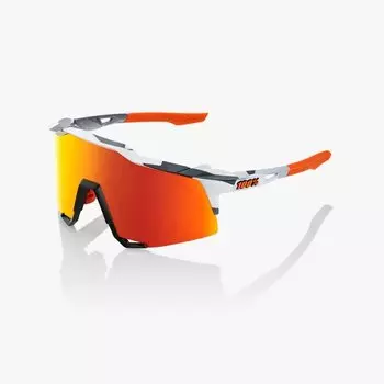 Очки спортивные 100% Speedcraft Soft Tact Grey Camo / Hiper Red Multilayer Mirror Lens, 60007-00010
