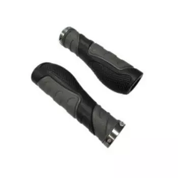 Ручки на руль для велосипеда Author AGR Ergo 20 130мм резиновые черно-серые 8-33452040