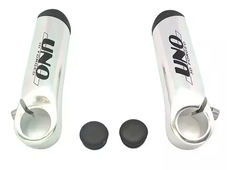 Рога UNO BE-301 SL, овальное сечение, алюминий 6061, D:22,2мм, длина 110 мм, вес 164г, BE-301 SL