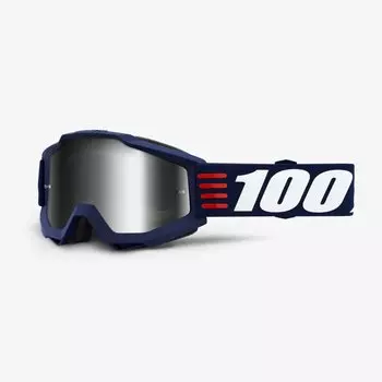 Очки велосипедные 100% Accuri Art Deco / Mirror Silver Lens, 50210-348-02