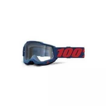 Веломаска 100% Accuri 2 Goggle, Odeon/Clear Lens, 50221-101-25