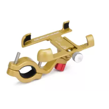 Держатель телефона Promend, на руль, универсальный, золотой, SJJ-299GLD