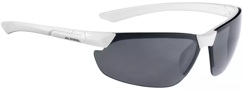 Очки велосипедные Alpina DRAFF, солнцезащитные, белый, A8558410