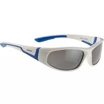 Очки велосипедные ALPINA FLEXXY JUNIOR, солнцезащитные, детские, white-blue, 8467310
