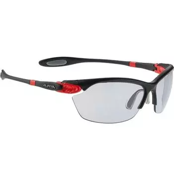 Очки велосипедные ALPINA TWIST THREE 2.0 VL, солнцезащитные, black matt-red, A84561_35
