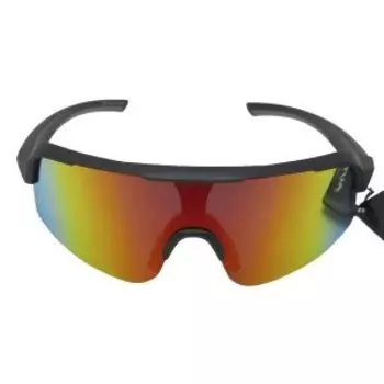 Очки велосипедные AUTHOR Shadow, поликарбонатные, эффект Revo с UV, черно-серая оправа, 8-9201301