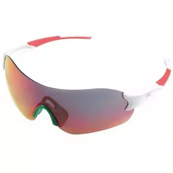 Очки велосипедные Barbieri ITALIA, оправа белая, линзы красные REVO, OCC/ITAWHI
