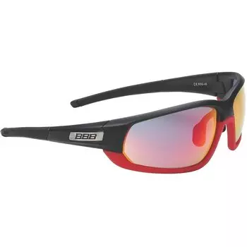 Очки велосипедные BBB Adapt Fulframe PC MLC red lenses white red, BSG-45
