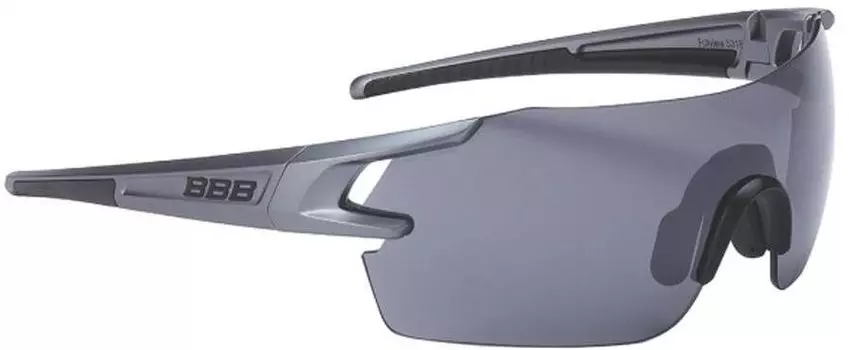 Очки велосипедные BBB FullView PC, Smoke flash mirror lens черный-металл, BSG-53