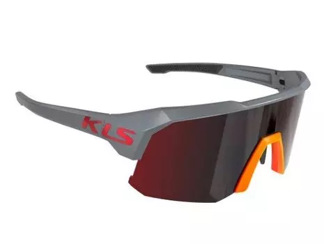 Очки велосипедные KELLYS DICE II, оправа Grilamid TR90, сменные линзы, Grey