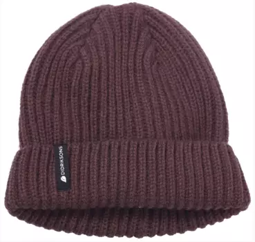 Шапка детская DIDRIKSONS NILSON KNITTED, бургундия, 501898
