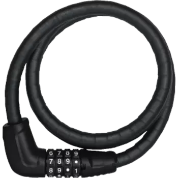 Замок велосипедный ABUS Tresorflex 6615C/120 см, трос, 15 мм, кодовый, класс защиты 5/15, 720 гр, черный, 05-0013780