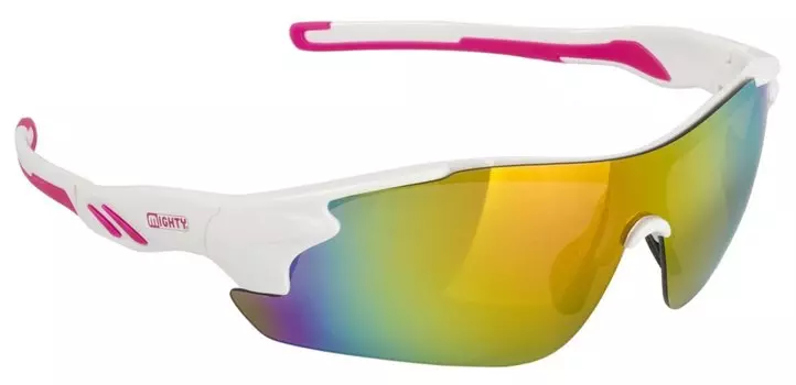 Очки велосипедные MIGHTY RAYON ONE, солнцезащитные зеркала, линзы с иридиевым покрытием, 5-710907
