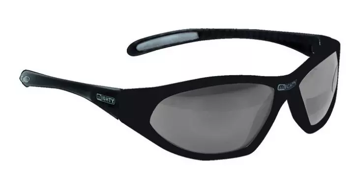 Очки велосипедные МIGHTY, солнцезащитные, детские, чёрная оправа тёмные линзы, 5-710030