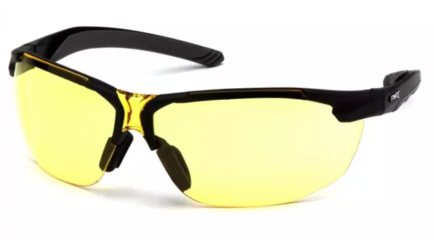 Очки велосипедные PYRAMEX Flex-Zone с желтыми ударопрочными поликарбонатными линзами, SB9230S