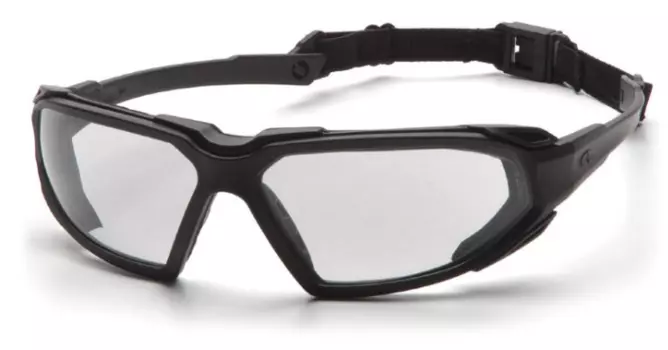 Очки велосипедные PYRAMEX HIGHLANDER с прозрачными ударопрочными поликарбонатными линзами, RVGSBB5010DT