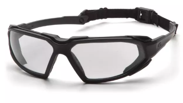 Очки велосипедные PYRAMEX HIGHLANDER-XP с прозрачными ударопрочными поликарбонатными линзами, RVGSBG5010DT