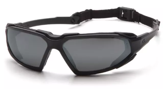 Очки велосипедные PYRAMEX HIGHLANDER-XP с серыми ударопрочными поликарбонатными линзами, RVGSBG5020DT