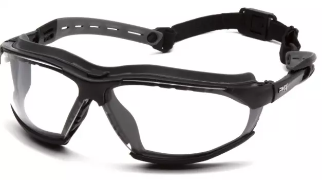 Очки велосипедные PYRAMEX Isotope с прозрачными ударопрочными поликарбонатными линзами, GB9410STM