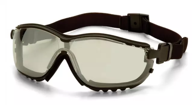 Очки велосипедные PYRAMEX V2G с зеркально-серыми ударопрочными поликарбонатными линзами, GB1880ST