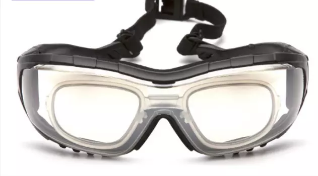 Очки велосипедные PYRAMEX V3G с зеркально-серыми ударопрочными поликарбонатными линзами, GB8280ST