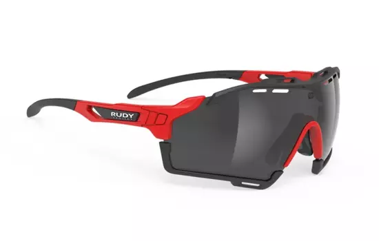Очки велосипедные Rudy Project CUTLINE, Fire Red Matt- Smoke Black, SP631054-0000
