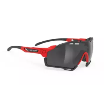 Очки велосипедные Rudy Project CUTLINE, Fire Red Matt- Smoke Black, SP631054-0000